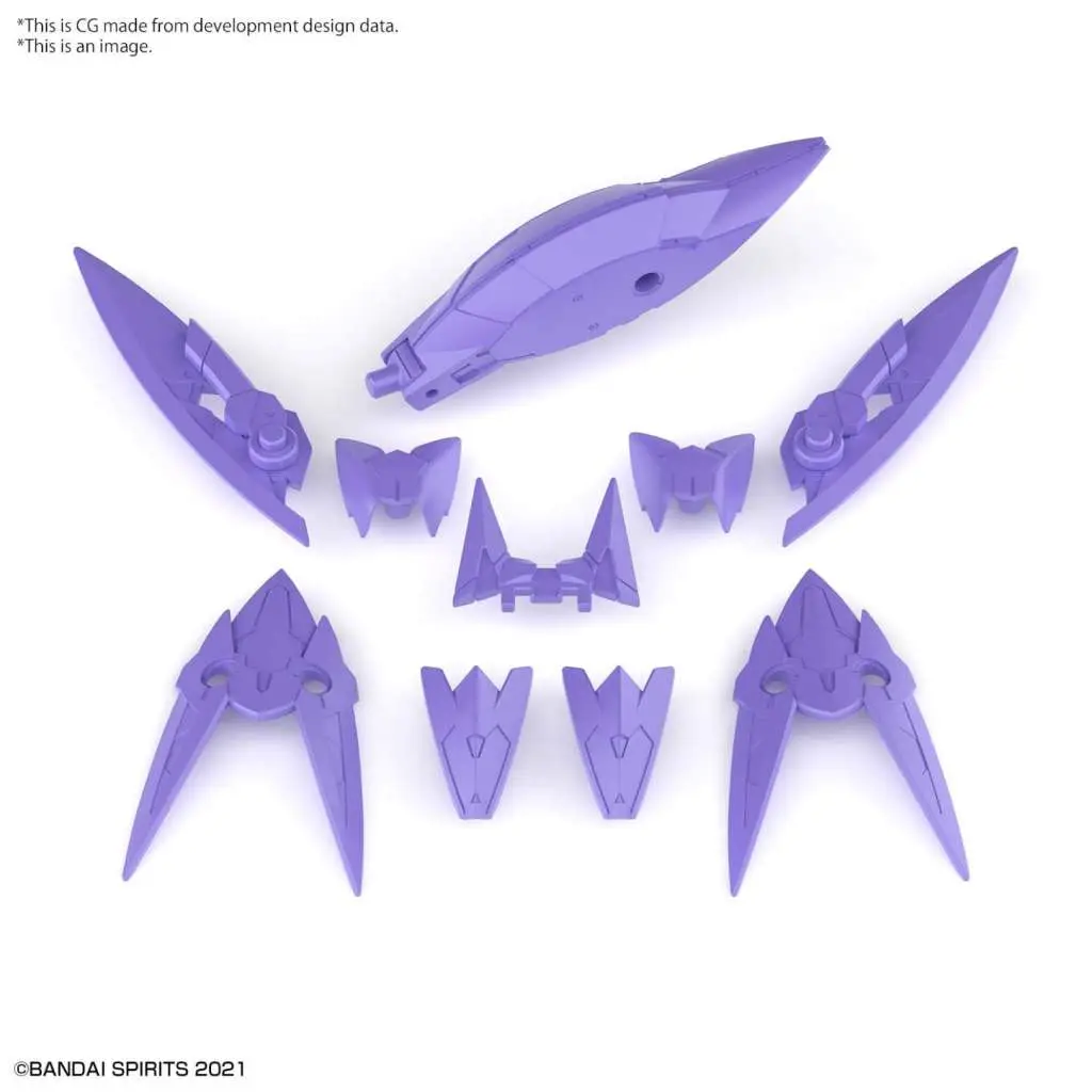 Maquette 30ms option parts set 4 stealth armor